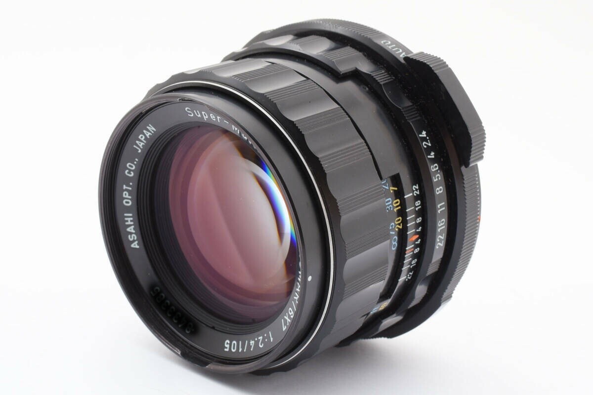 Near MINT ] Pentax SMC Takumar 6x7 105mm f/2.4 Lens 67 67II From