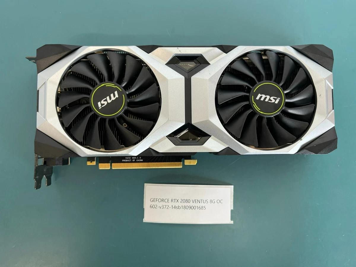 MSI GeForce RTX 2080SUPER VENTUS XS OC 8GB 8G 256-bit GDDR6 PCI-E 3.0 NVIDIA