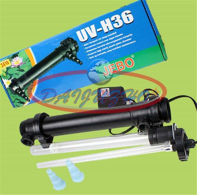 UV 36 Ultraviolet Aquarium Filter 36W Bulb Green Algae Clarifier eBay
