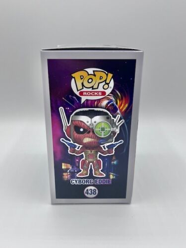 Funko Pop: Iron Maiden - "El futuro pasado" Cyborg Eddie #438 - Nuevo en caja - Imagen 3 de 6