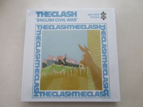 THE CLASH ENGLISH CIVIL WAR 500 PIECES PUZZLE LP NEW SEALED ROCK SAWS - Photo 1/3