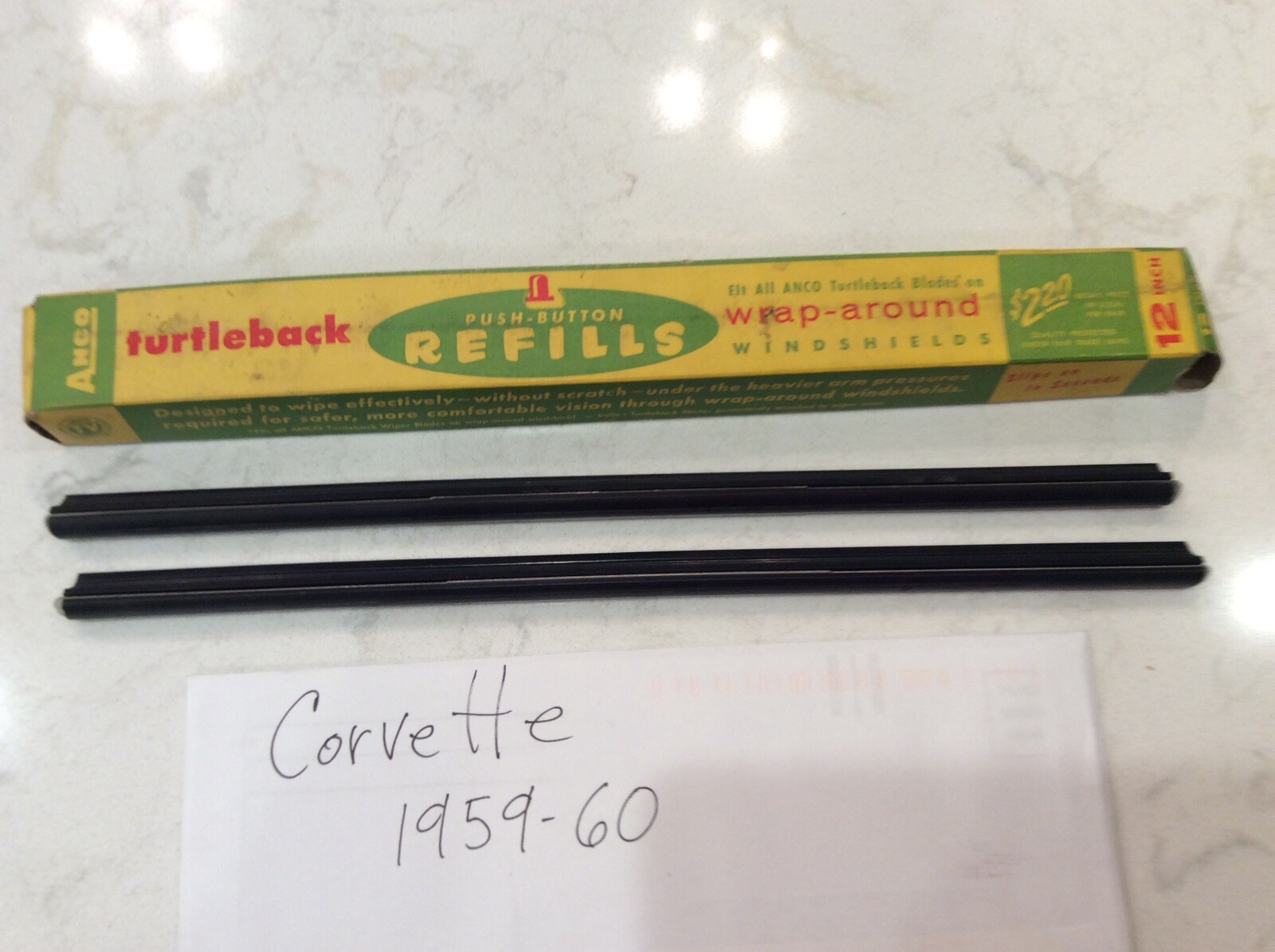 Vintage 195960 Chevrolet Corvette Anco Wiper Blades! Originals in box