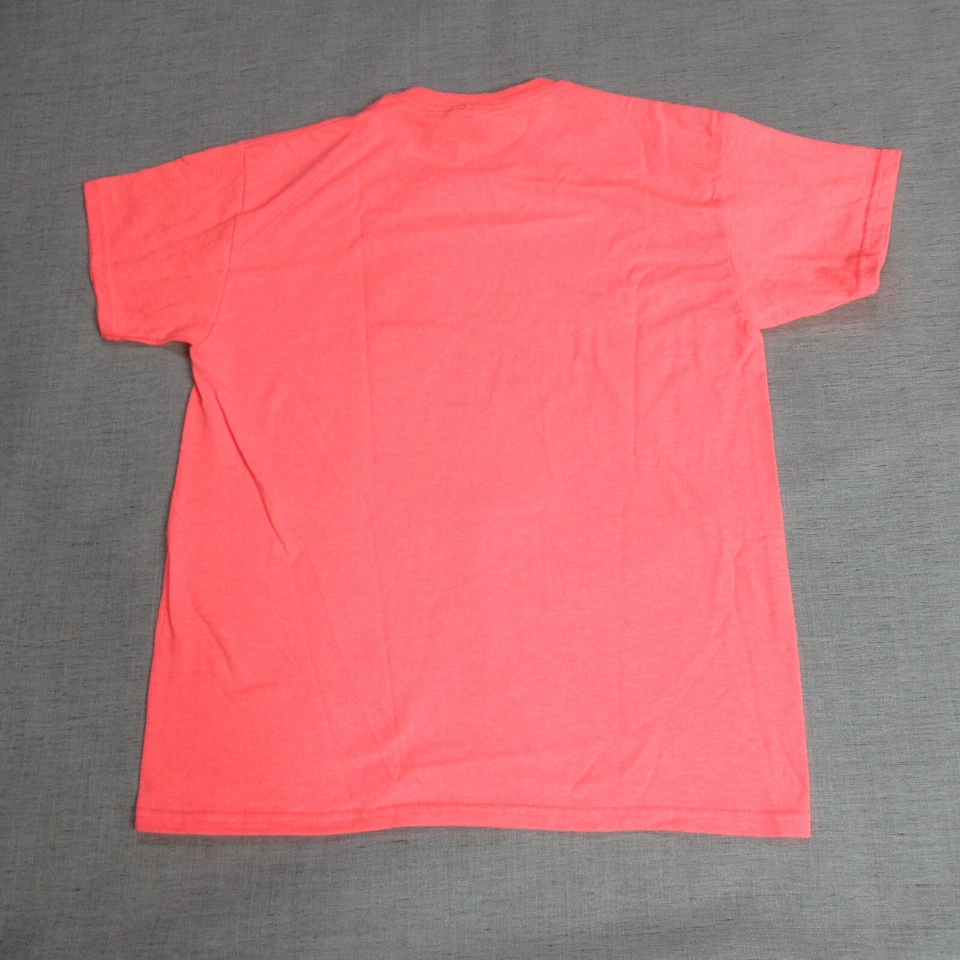 Botanic Park Cayman Islands T Shirt Kids Large Peach Lizard Logo Tee Caribbean - Image 4 of 4