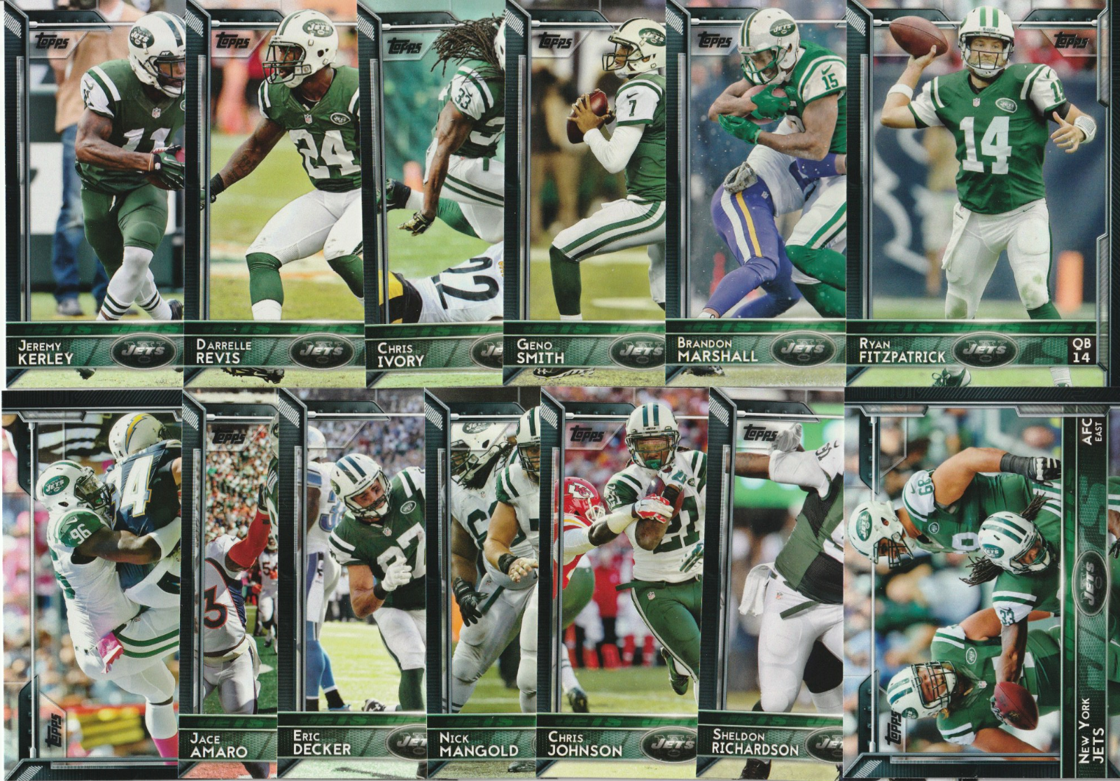 2015 TOPPS / NEW YORK JETS  