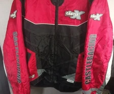 Castle X Racing Red And Red Snowmobile Jacket Platform Men’s Large