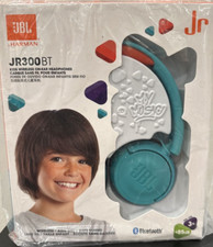 JBL JR 300BT Kids On-Ear Wireless Headphones with Safe Sound Technology TEAL 