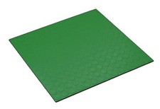Bright Green Indoor Highest Quality Round Stud Rubber Floor Tiles 500mm² x 4.5mm
