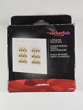 Rocketfish RF-WSBJ6 6 Audio Speaker Wallplate Wall plate 