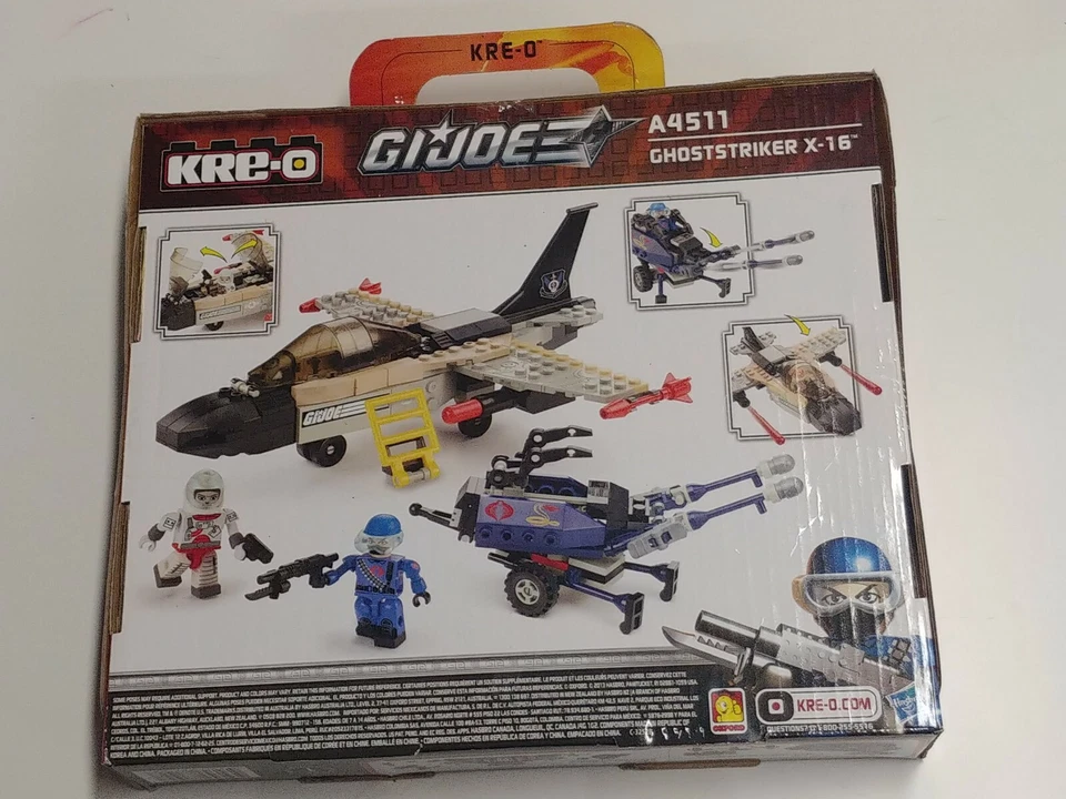 KRE-O A4511 GHOSTSTRIKER X-16 GI JOE HASBRO ACE COBRA TROOPER NEW - Image 2 of 2