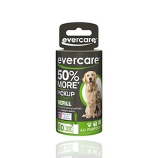 Evercare All Purpose Pet/Lint Roller Refill 60 Sheets 29.8ftx4in 9mx10cm