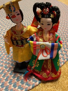 vintage korean dolls