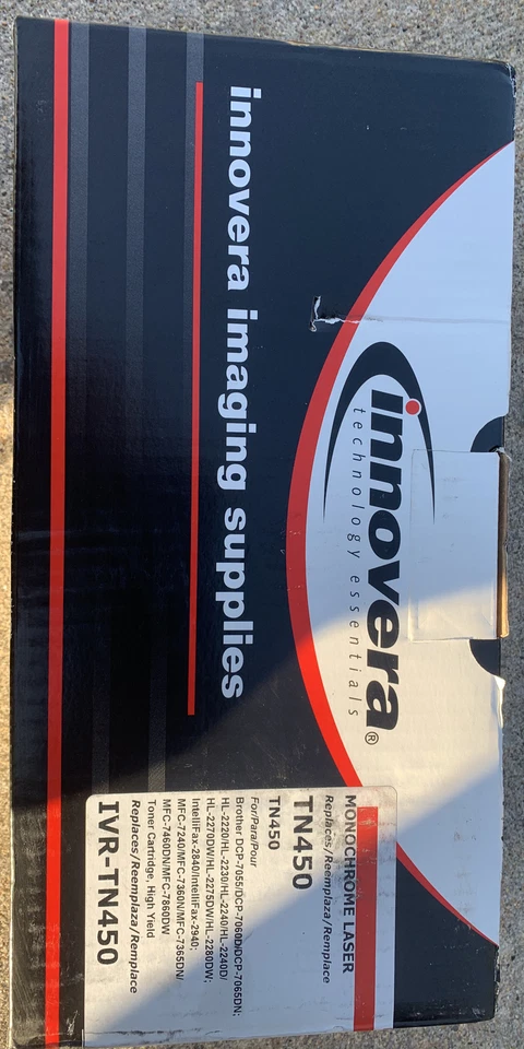 Innovera TN450 Compatible, Remanufactured Laser Toner, Black (IVRTN450) - Image 2 of 2