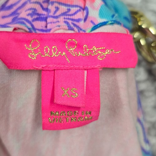 Lilly Pulitzer Bingham Floral Halter Midi Dress XS Resort Vacay Beachy READ - Picture 9 of 17