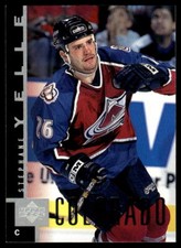 1997-98 Upper Deck #49 Stephane Yelle Colorado Avalanche Hockey Card