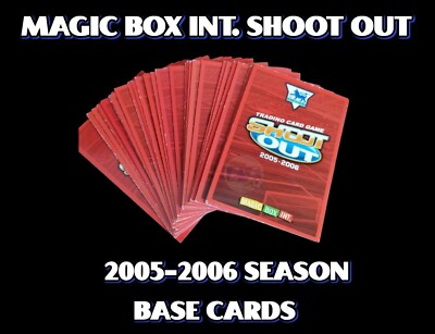 2005/2006 Shoot Out Premier League Base Cards: Complete Your Collection!