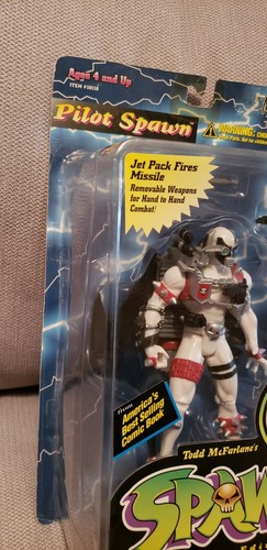 McFarlane Toys Spawn Ultra Actionfigur PILOT SPAWN Deluxe Edition weiß 1995 - Bild 4 von 7