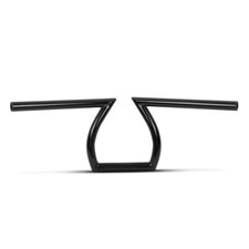 Guidon Ape Z-Bar 1" pour Harley Dyna Super Glide/ Custom/ Sport noir