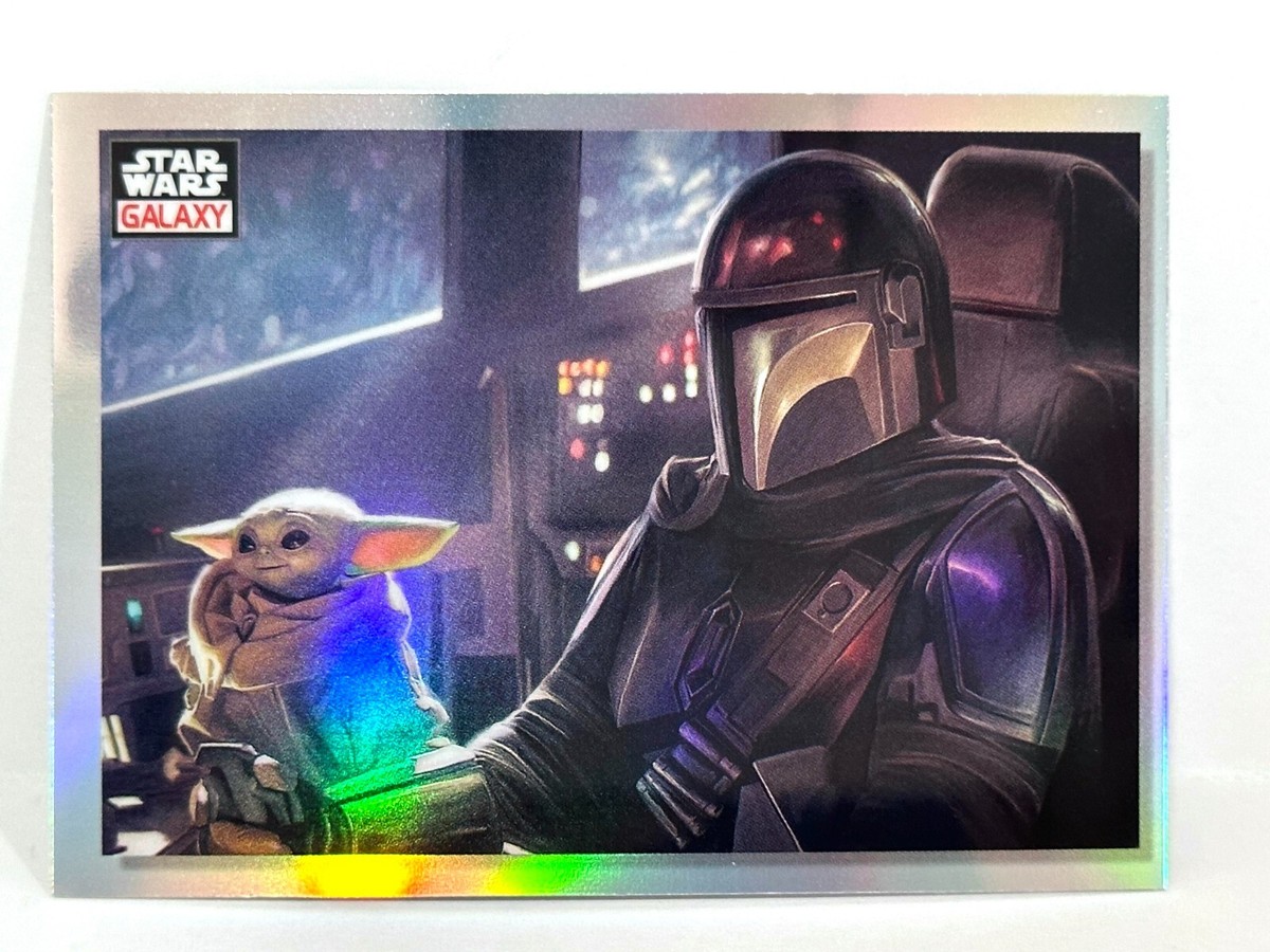 2023 Topps Chrome Star Wars Galaxy The Mandalorian Grogu #44 Wing
