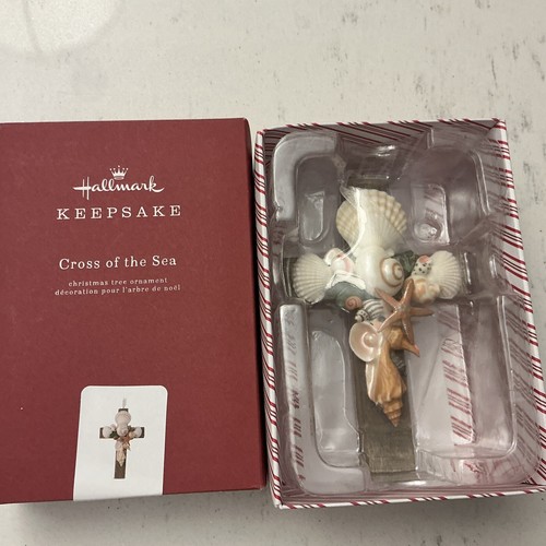 Hallmark 2018 Porcelain & Wood Keepsake Ornament Cross of the Sea eBay