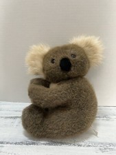 Vintage 1987 Soft Classics KOALA BEAR 9 Inch Brown/ Beige Plush Stuffed Animal