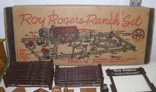MARX ROY ROGERS RANCH PLAY SET 1950s NO. 3979-3980 BOXED 