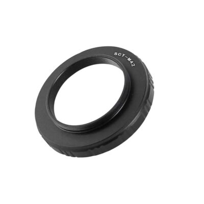 SCT Female to M42 Male Thread Adapter Ring for Schmidt-Cassegrains Telescope