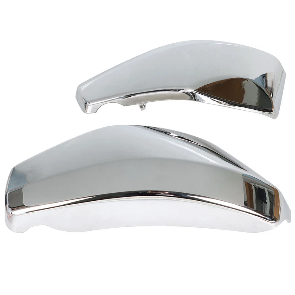 For Honda VTX 1300 2003-2009 2005 2006 2007 2008 ABS Chrome Side Battery Cover - Image 4 of 4