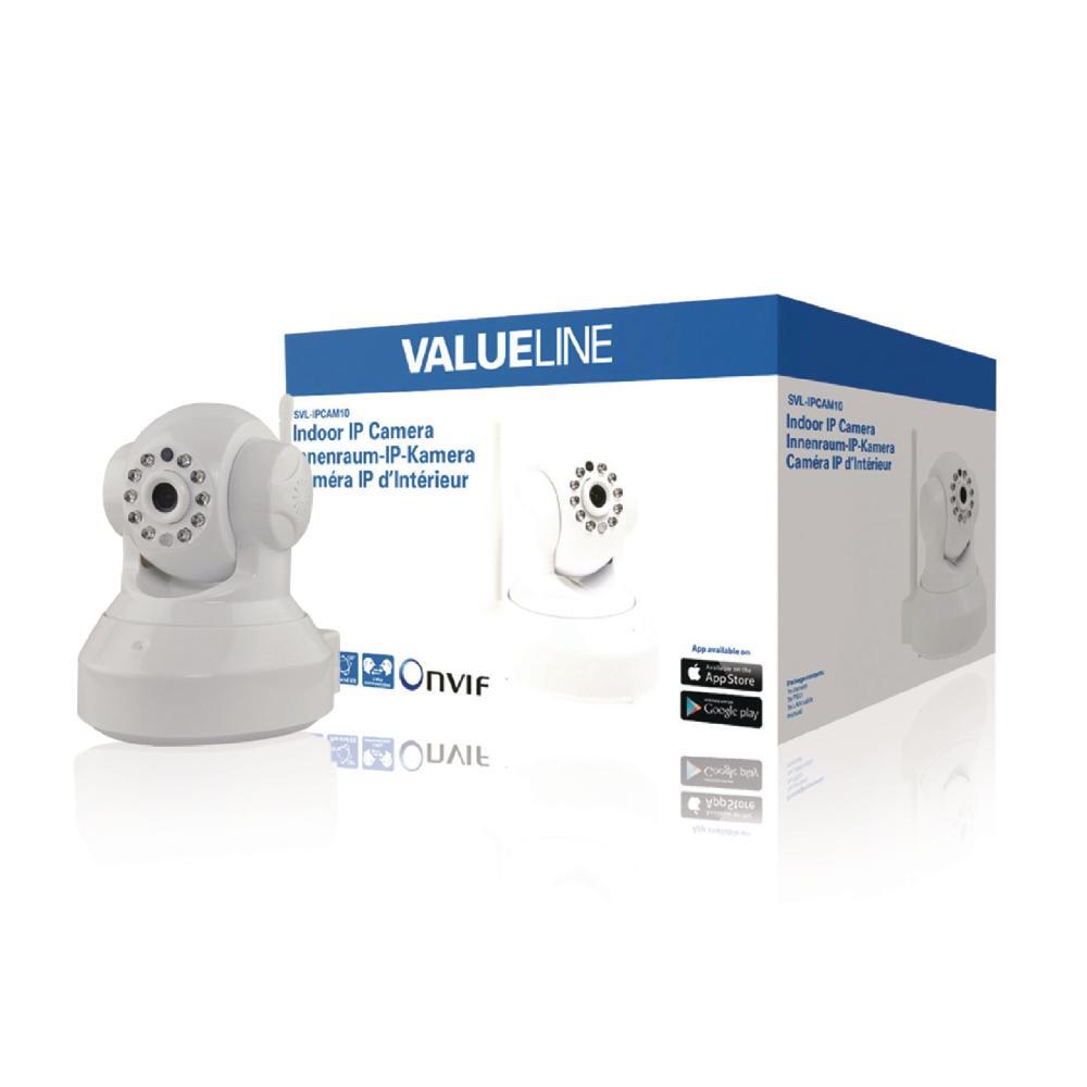 SVL-IPCAM10 Valueline: Telecamera IP Motorizzata HD 720P ONVIF LAN