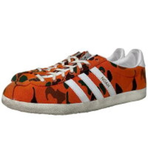 Adidas Noah Gazelle OG Orange camo Sneaker Low Shoes US Used