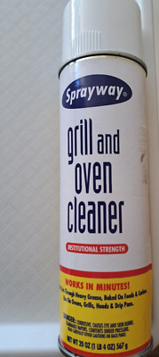 Sprayway Grill Oven Cleaner 20oz Institutional Strength NEW