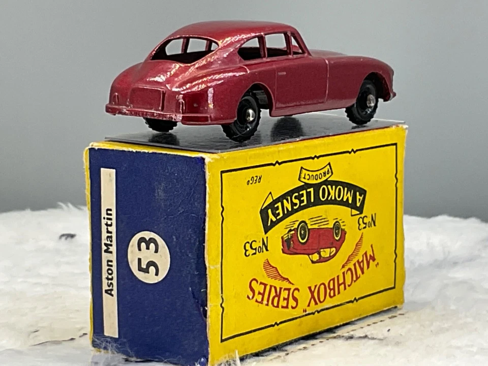 Matchbox No.53A Aston Martin 1958 N,Mint,Genuine in Original Box - Image 3 of 4