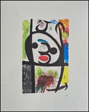 Joan Miro * La Lithographie Signée * 50 X 40 CM * Limitée # 57/200