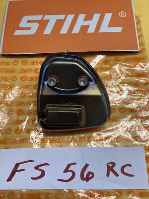 NEW Genuine OEM STIHL FS 56 RC Trimmer Muffler Silencer Assembly