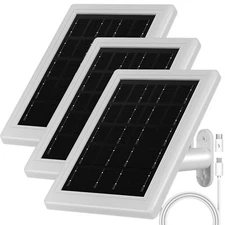 Solar Panel Charger,Solar Panels for Security Camera, Solar Panel w... Fast Ship