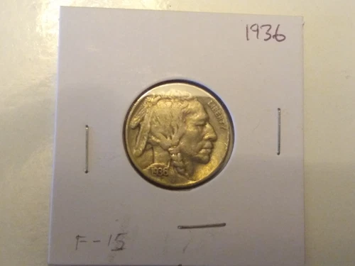 1936 Buffalo Nickel (F)