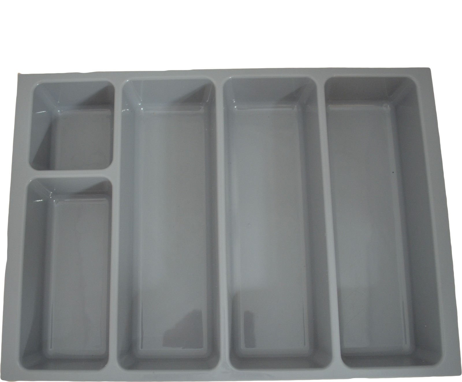 KITCHEN CUTLERY TRAY INSERT GREY TO FIT 400MM, 500MM, 600MM DRAWER