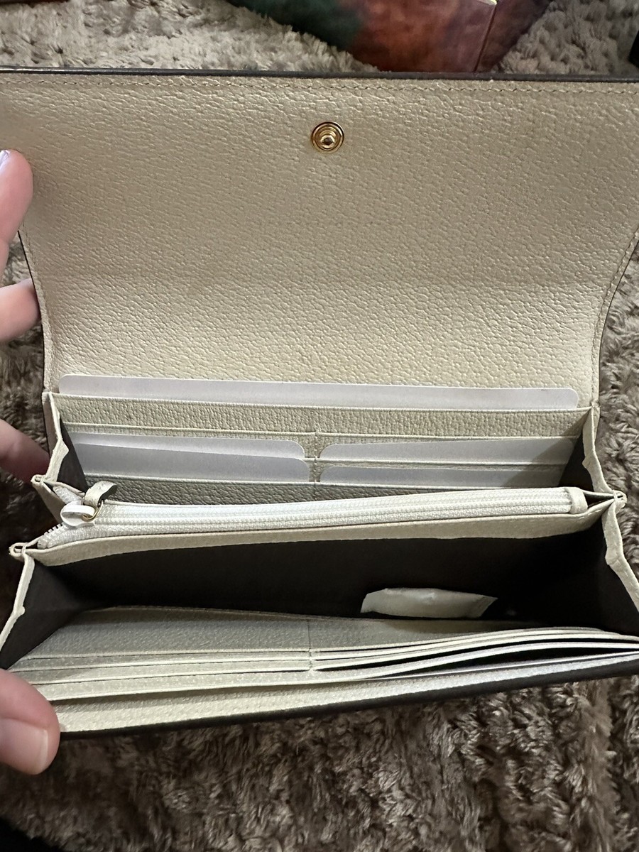 Gucci flora ophidia Wallet- Authentic With Box And Case | eBay