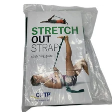 OPTP Stretch Out Strap 2nd Edition Stretching Guide Flexibility & Therapy Green