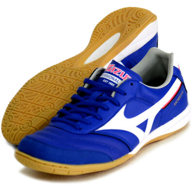 Mizuno JAPAN MORELIA IN Indoor Soccer Football Futsal Shoes Q1GA2001 Blue | eBay