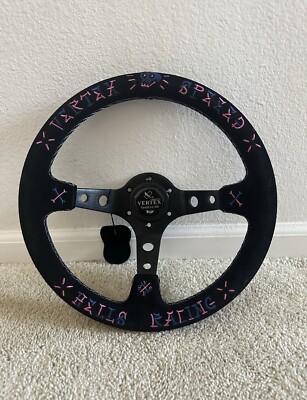 330mm Deep Dish Steering Wheel - Fit 6 hole Hub Like Vertex Nardi NRG Grip