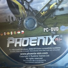 Phoenix-SIM R/C PC-DVD RC For Microsoft Windows 2000/XP/Vista DVD-CD Only