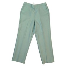 ALFRED DUNNER Pull-On Pants Women's Size 10 Green Pockets Trouser NEW NWT