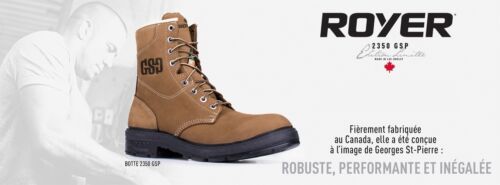 ROYER 2350GSP, GEORGES ST-PIERRE LIMITED EDITION (8" XPAN ARROWN SAFETY BOOT) - Picture 1 of 7