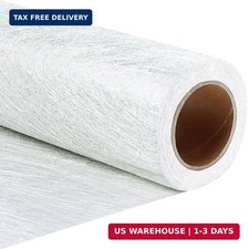 Fiberglass Chopped Strand Mat Roll 50" X 360", 1 Oz CSM Fiberglass Cloth Roll fo