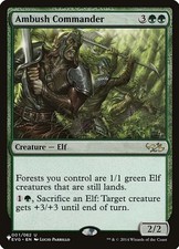 1x Ambush Commander NM Eng MTG - The List