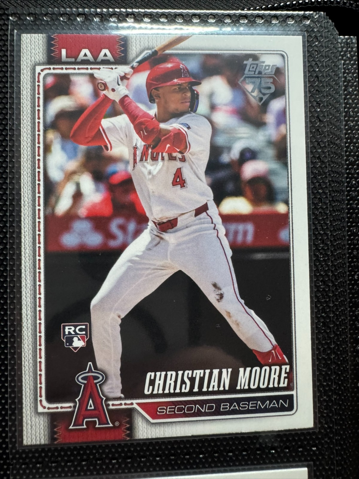 #147 Christian Moore (RC) - 2026 Topps Series 1 - Base Card - MLB Baseball