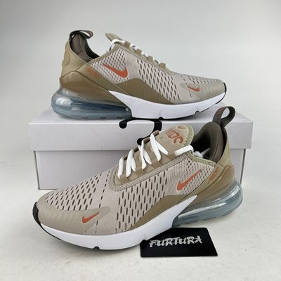 Nike Air Max 270 Cream Rust Oxide Khaki DZ4396-200 Men's Size 15 Shoes #203B