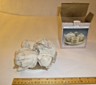 Artmark Porcelain Mini Teapot Cream & sugar with plate In Box, 4.5" W x 4.5" — photo 2
