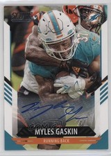 2021 Score Signatures Myles Gaskin #29 Auto 13yi
