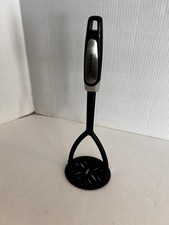 FARBERWARE Black Nylon POTATO MASHER Smasher Bean Vegetable Fruit 11.5” Tall